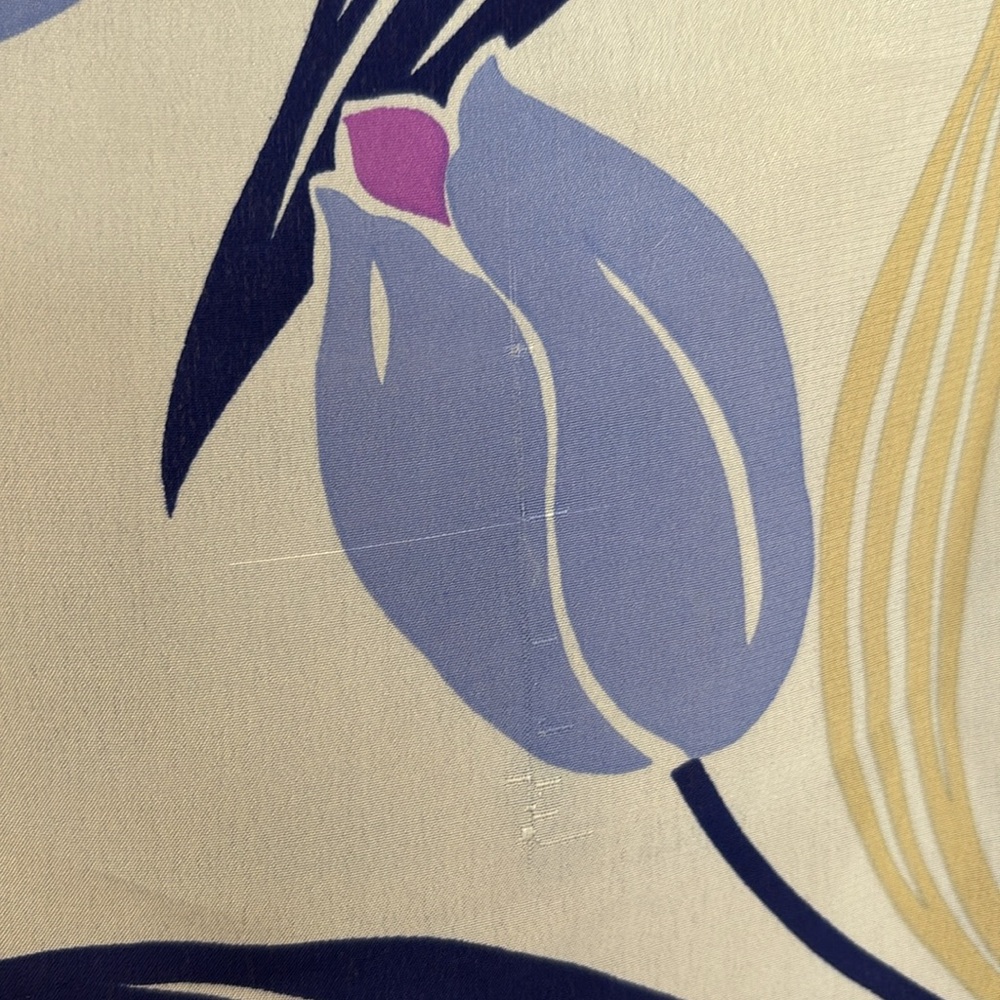 Casca for Magid Vintage Floral Silk Scarf, NWT - Picture 5 of 5